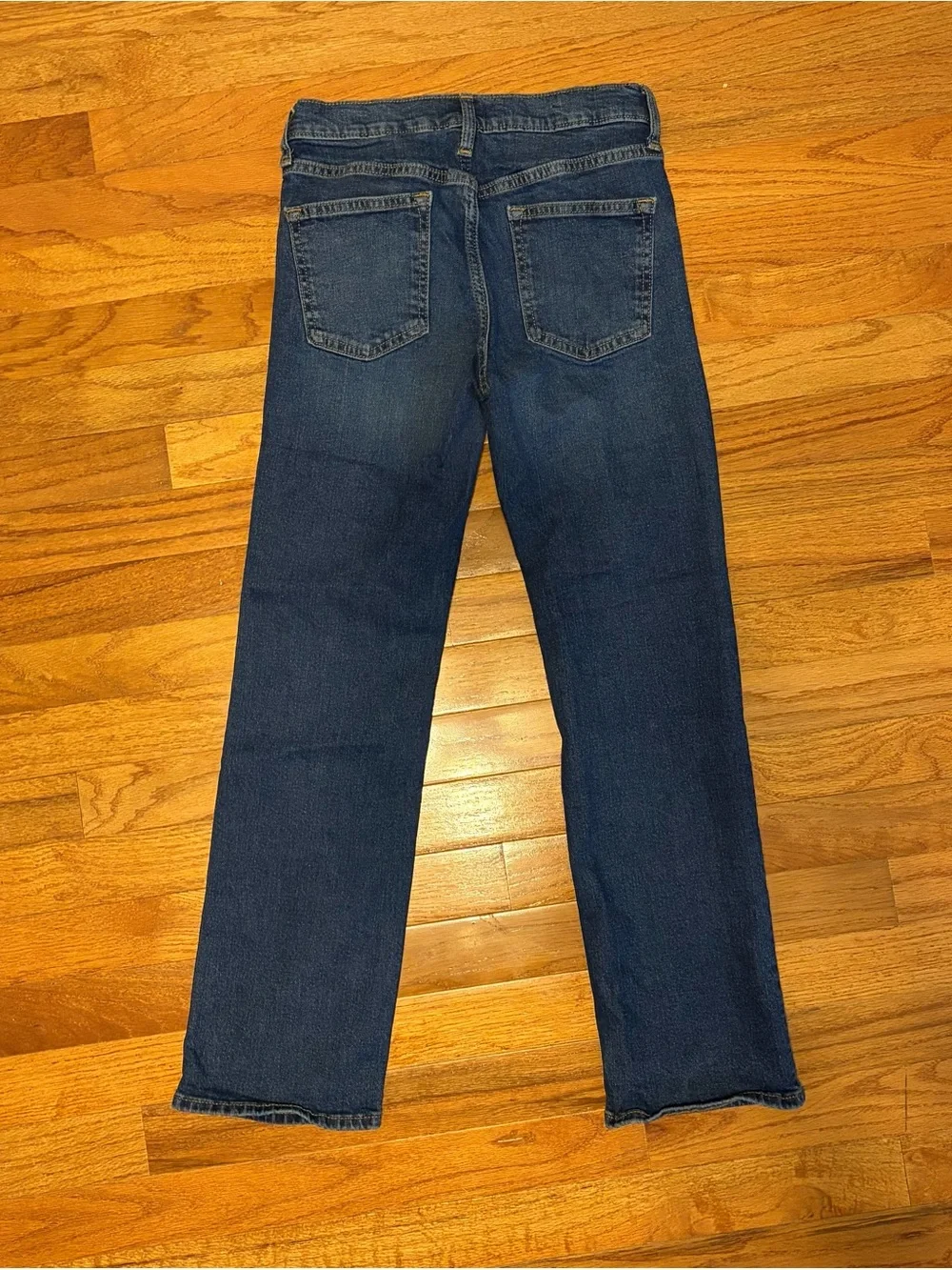 Boy’s Dark Blue Straight-Leg Jeans